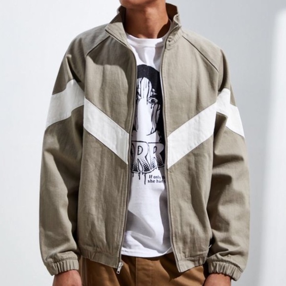 bdg meadowland denim track jacket